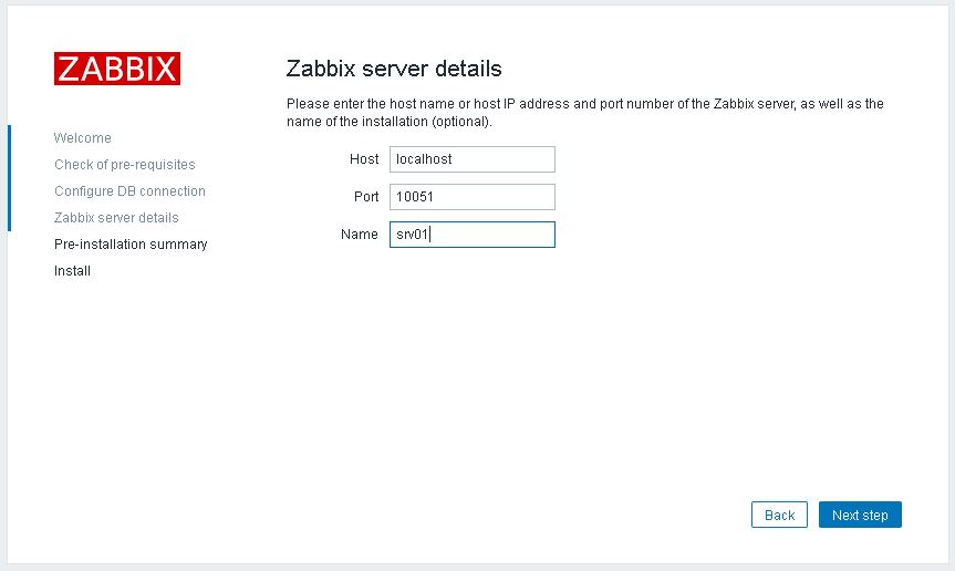 zabbix server